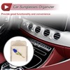 REPAIROCK Car Sunglasses Case Universal Sunglasses Holder for Car Faux