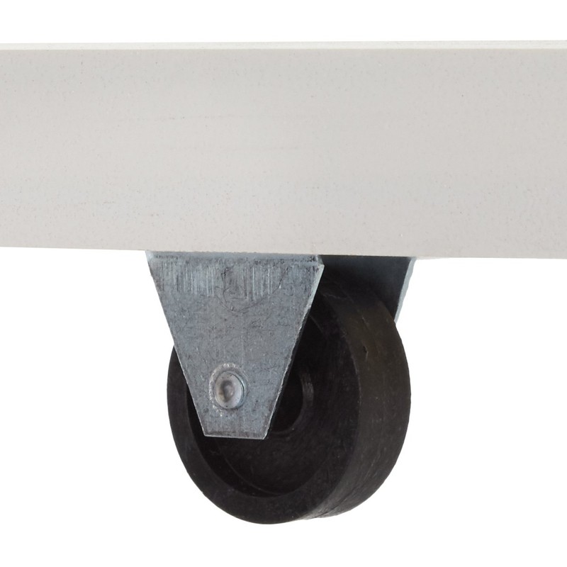 Bunk Bed Kingdom Trundle Bed, Twin, White