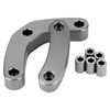 2pcs Motorcycle Engine Side Protector Frame Crash Pad Kit Fit