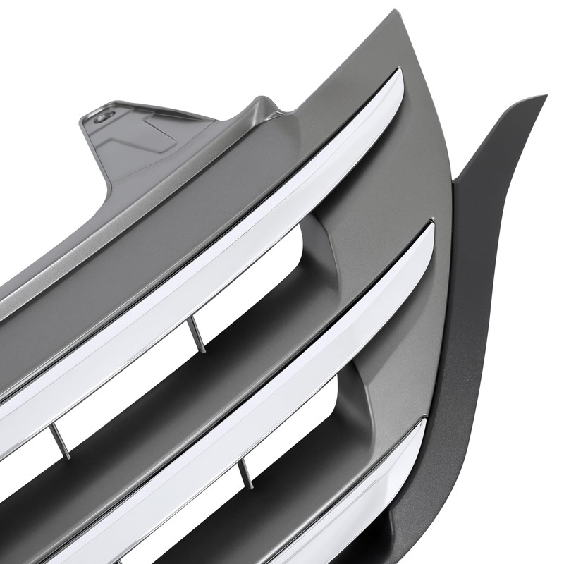 ALMULOO Front Grille Compatible with 2012-2014 Honda CRV CR-V EX/EX-L/LX/Touring