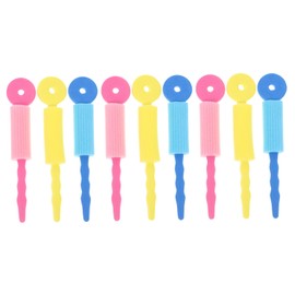 SAFIGLE 9Pcs Sponge Hair Rollers for DIY Hair Styling Skin Friendly Curlers for Long Hair Portable and Easy to Use Durable Curling Tools for Women