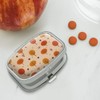 Autumn Fall Trees Pattern Rectangle Pill Case Trinket Gift Box