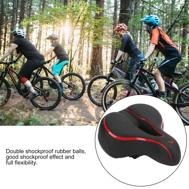 Comfort Bike Seat Cover Shock Absorption Bicycle Saddle Cushion Pad