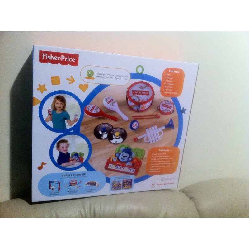 Fisher-Price New in Box ! Fisher-Price 10 Piece Band Set