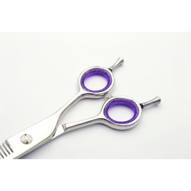 DEEDS Japanese Shears Professional Manufacturer Finger Hole Adjustment Ring A, Violet, S.M. L, 6 Pieces, Hairdresser, Scissors, Scissors, Haircut, Scissor Ring