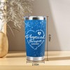 CWEGSJ Physical Therapy Assistant Gift PTA 20oz Tumbler with Lid