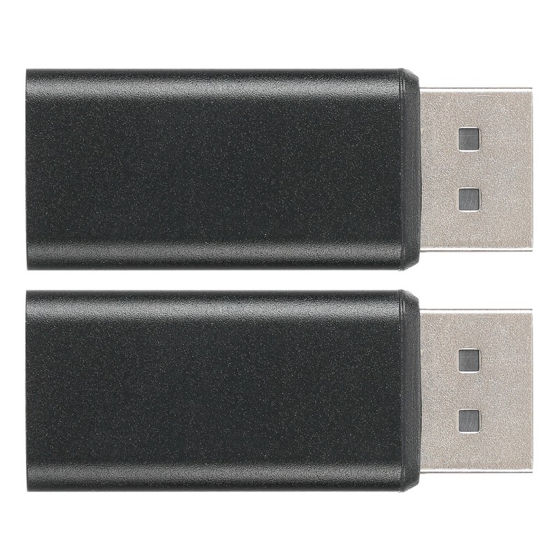 2Pcs DP Male to HDMI Female Adapter Converter Transformer for