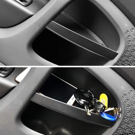 METYOUCAR for Benz Smart 453 fortwo 2015-2020 ABS Plastic Car Interior Door Handle Storage Box Container Glove Auto Organizer(Not Fit Forfour)