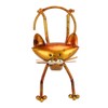 Cat Wine Holder Innovative Modern Style Decorative Metal Cat Shaped