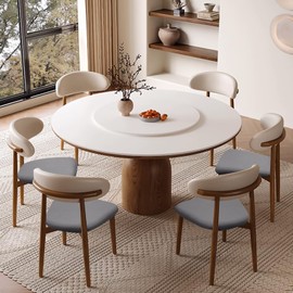 Fafua - Juego de 6 fundas impermeables para sillas de comedor, fundas elásticas extraíbles para sillas de comedor, cocina, hotel, fiesta