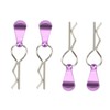 4Pcs Metal RC Car Body Clips with Pull Tabs for