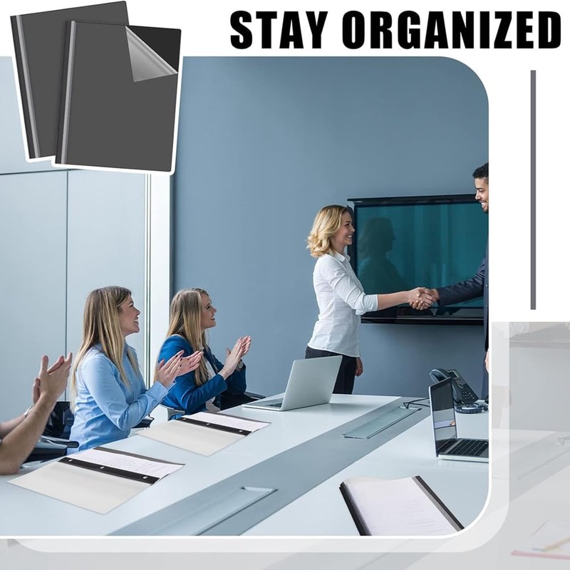 Byttlerom 10 Pack Report Covers with 3 Prongs Fasteners,Presentation Folders,