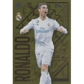 Match Attax 2024 2025 Cristiano Ronaldo Gold Edge Trading Card