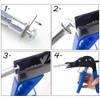 TOVOT 77PCS Wall Anchor Setting Tool Heavy Duty Hollow Wall
