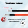 Kimbluth 10 AWG Solar Extension Cable 50FT Black + 50FT