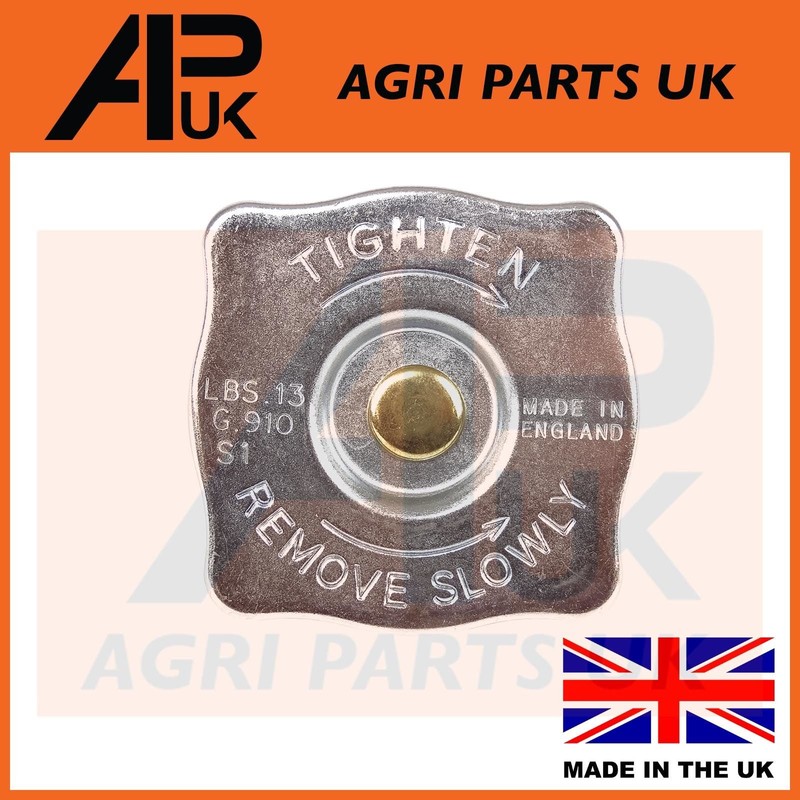 Square Radiator Cap 13lbs Replacement for Ford New Holland 4000