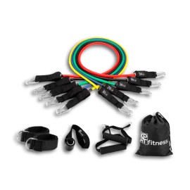 Latex and TPE Workout Resistance Bands Set Adjustable Yoga Exercise Tube Bands for Pull-up Stretch Sports  Resistance Tubecolor: multi color, Size: 20*10*20CM