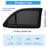 Pack of 2 Fly Screen Car Window, Car Window Mosquito