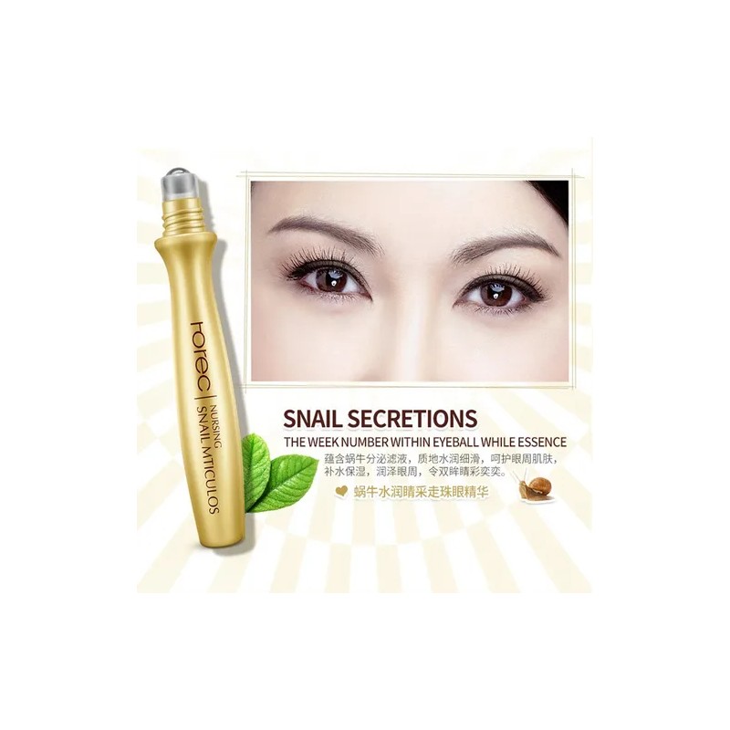 Crema Reafirmante Con Forma De Caracol Para Ojos Eye Rorec