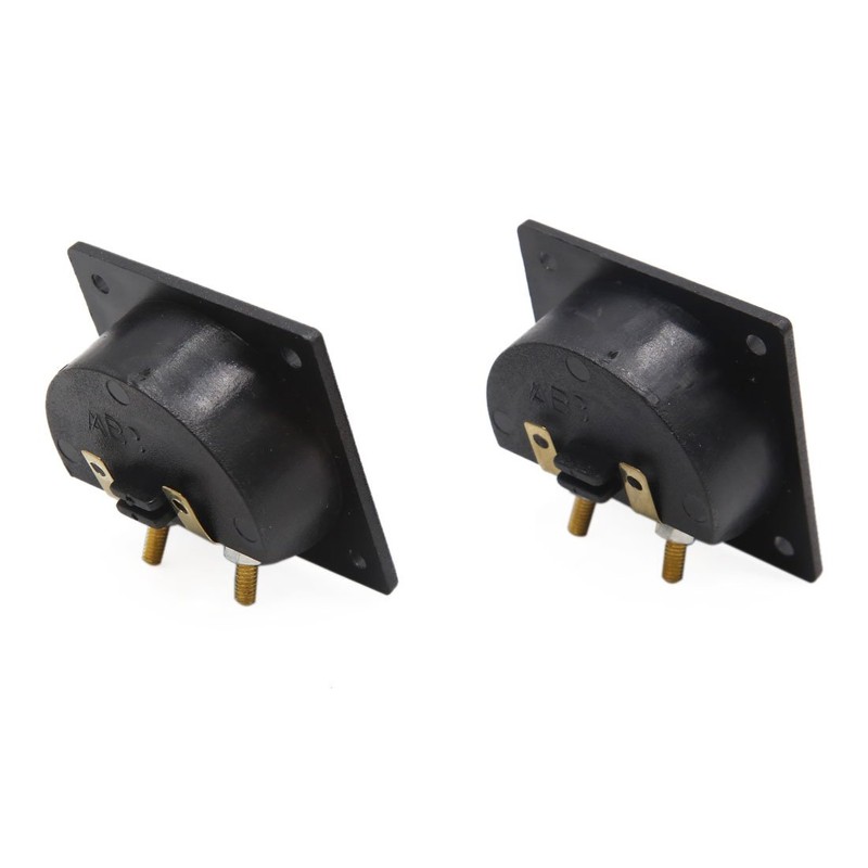 sourcing map 2Pcs Amplifier Speaker Spring Binding Post Dual Terminal