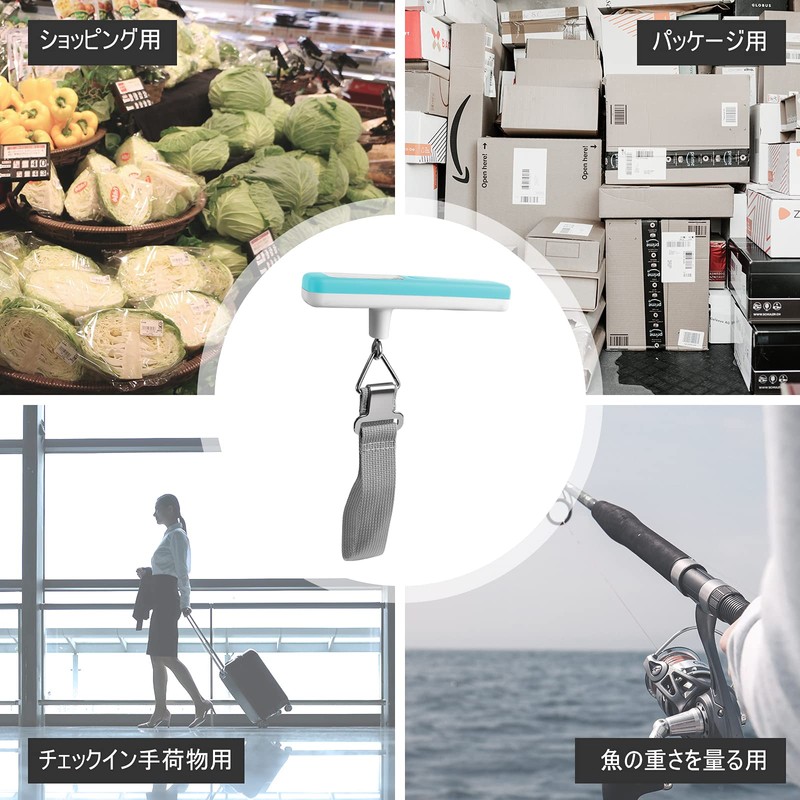 pack all Luggage Travel Scale Portable Luggage Scale Digital Electronic