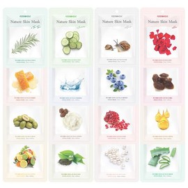 Nature Skin Mask Pack (10 Sheets) - 16 Types (Select) / 10매 네이처스킨 마스크팩 16종 택