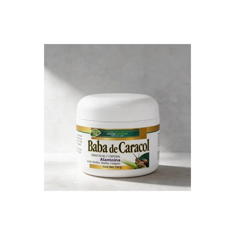 Crema Refrescante Facial Y Corporal De Baba De Caracol 120