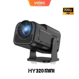 Velec Portable Projector HY320 MINI, 180° Rotating Multifunctional Portable Projector: anytime, anywhere, enjoy the big screen experience!   Audio Android #springtok home theater