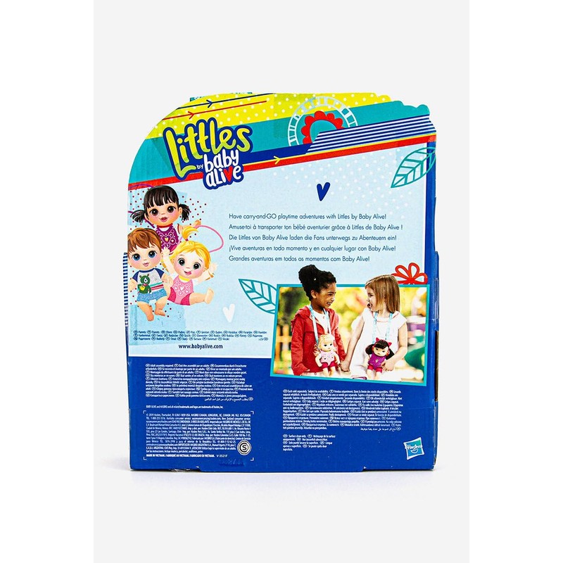 Hasbro Theo Littles Baby Alive Carry'n Go Squad Doll