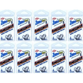 Zoneloc (10) Packs Zoneloc Wide Gap Octopus Fish Hooks Size #1 ZL720BN-1 Brand New