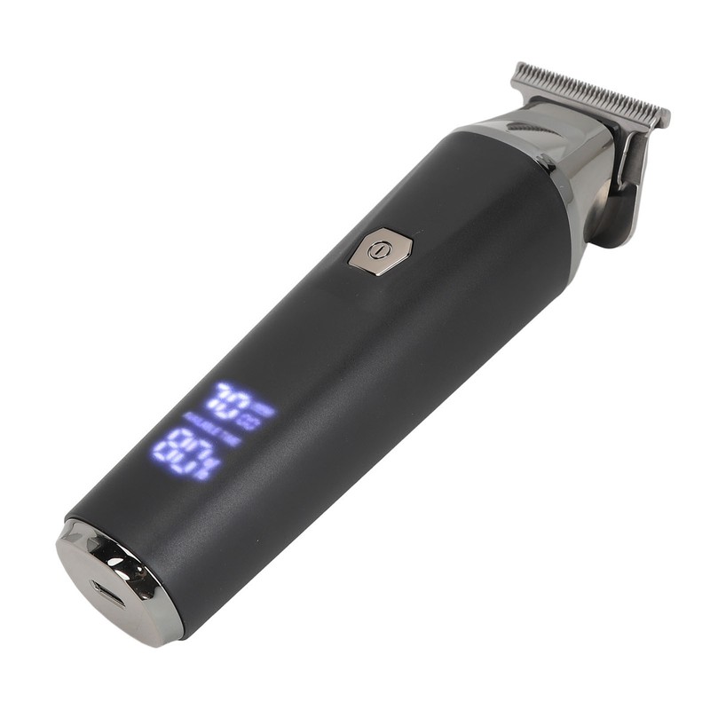 Hair Clipper LCD Display USB Charging Portable Powerful Motor Low