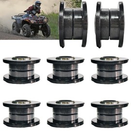BIGLKNM Absorber Shock Bushing & Bearing Sleeve Kit Replacement for Arctic Cat 250 300 375 400 500 650 700 Bearcat 454 OEM# 0604-310 0403-028, Front and Rear Shock Busing Kit for ATV