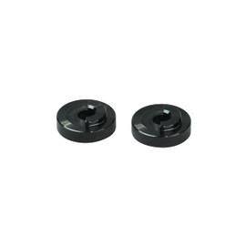 POSH FAITH 031176-70-10 Motorcycle Supplies Bar End Repair Parts Honda M6 Type Bar End Spacer 2 Piece Black