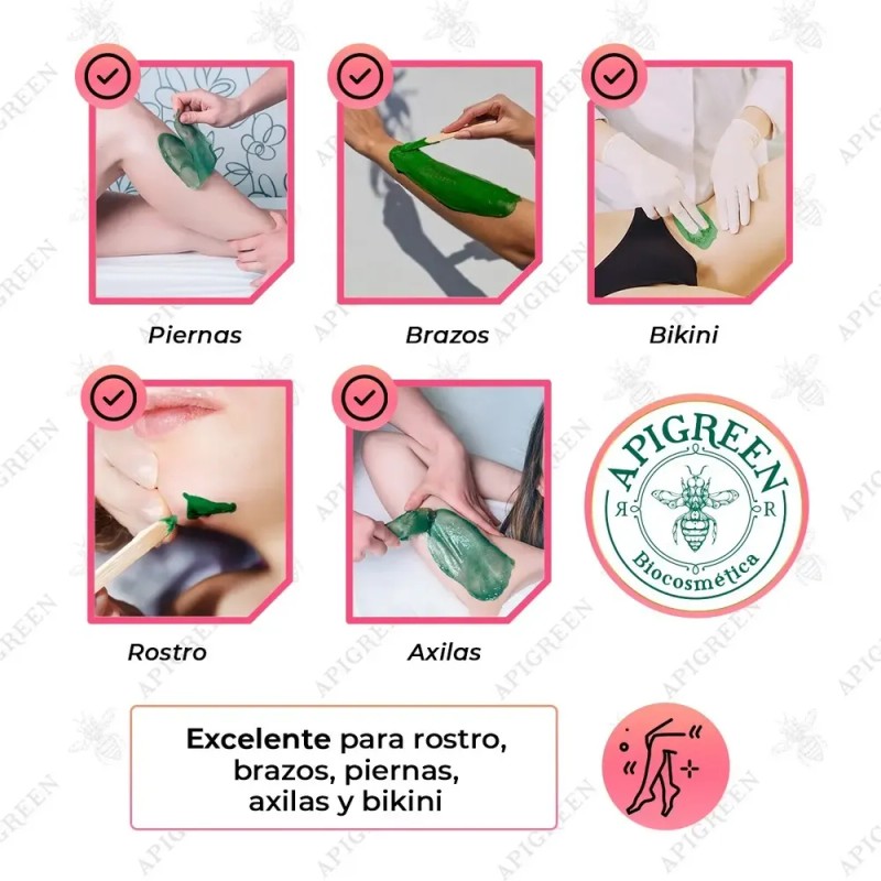 Fundidor Con Cera Española + Agua De Rosas + Talco