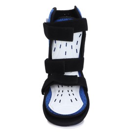 Fracture Boot Short Ankle Foot Drop AFO Brace Orthosis Splint with Front Protection Plate for Ankle Foot Injuries Sprain BrokenLeft Foot L