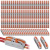 YSWOVUO Cable Connectors, Pack of 100 Pass Connectors, SPL-1 Cable