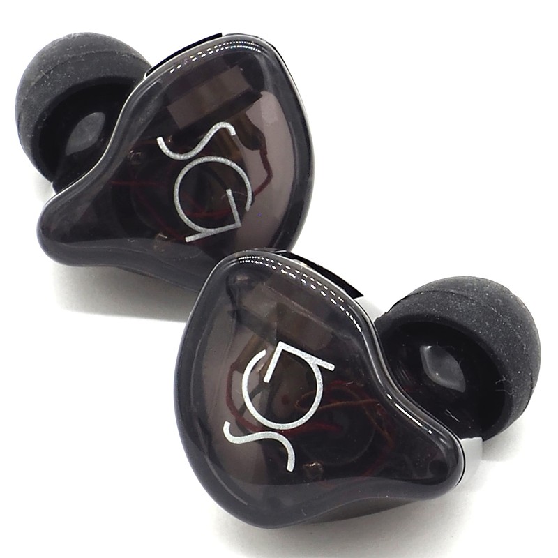 SoundsGood SE01 BK Hybrid In-Ear Earbuds with 1BA+1DD Black