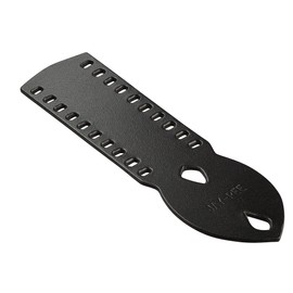 Jay-Pee Police Citation Bar and Badge Holder Ten Bars Genuine Leather Black