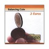 Balancing coin 2 € by Tango Magic