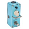 Fuzz Electric Guitar Pedal Accurate Blue Metal Mini Single Effect