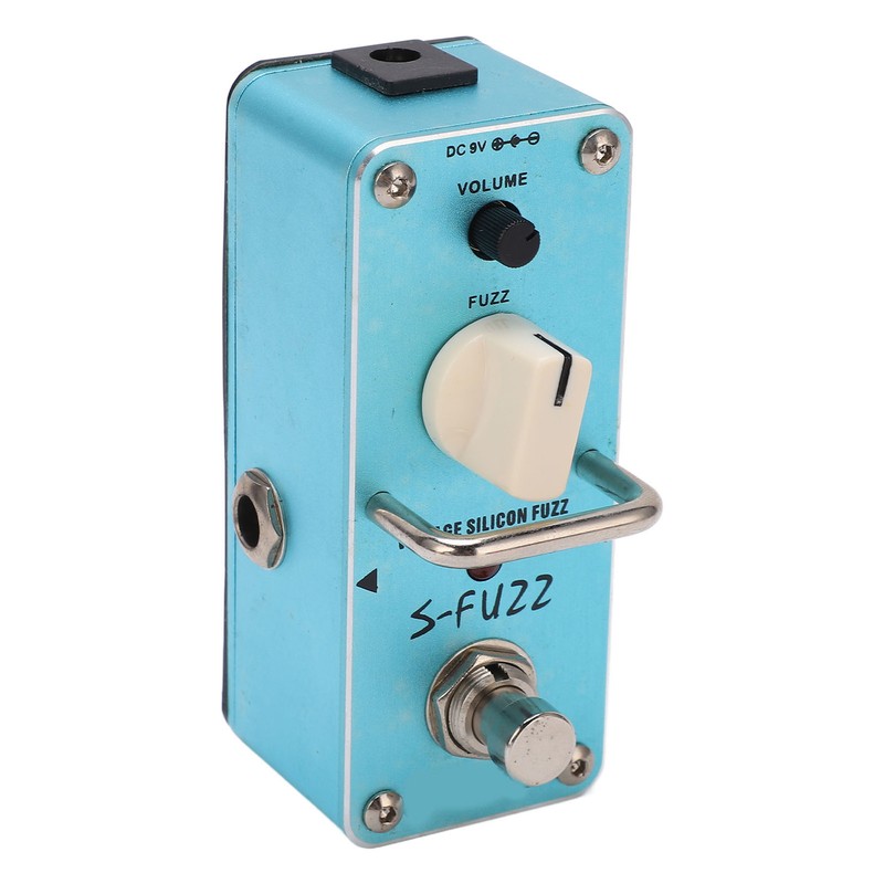 Fuzz Electric Guitar Pedal Accurate Blue Metal Mini Single Effect