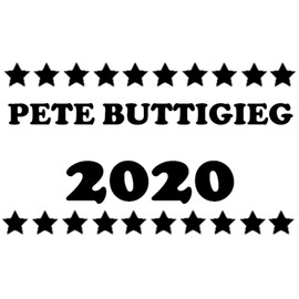 Pete Buttigieg 2020 25 Pcs Stickers Pack 2.25 x 1.25 in Democrat Election Vote