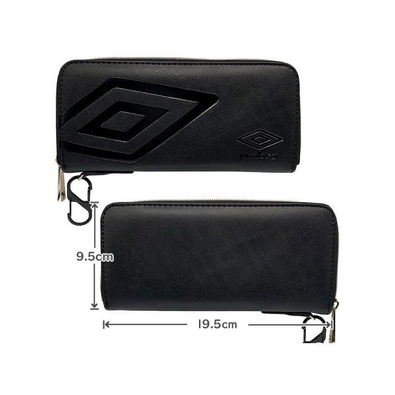 Umbro Long Wallet, Wallet, Bill Compartment, Round Zipper, Diamond Round