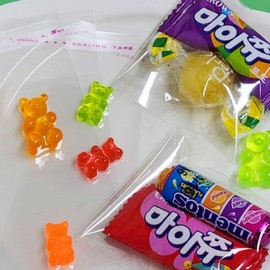 3-inch Transparent Vinyl Photocard Sleeves OPP Packaging Photocard 5ea