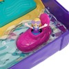 Polly Pocket Hidden Places Beach Vibes Backpack with Beach Theme,