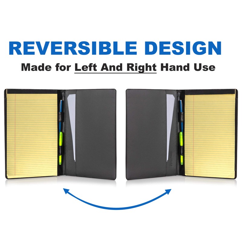 Stradfield Delta Work Folio (Black)