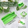 2pcs Rose Thorn Stripper Tools, Leaf Stripper Tool，Plastic Rose Leaf