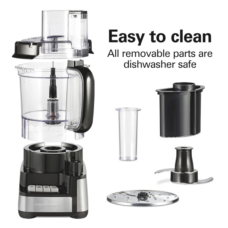 Hamilton Beach Stack & Snap Food Processor and Vegetable Chopper,
