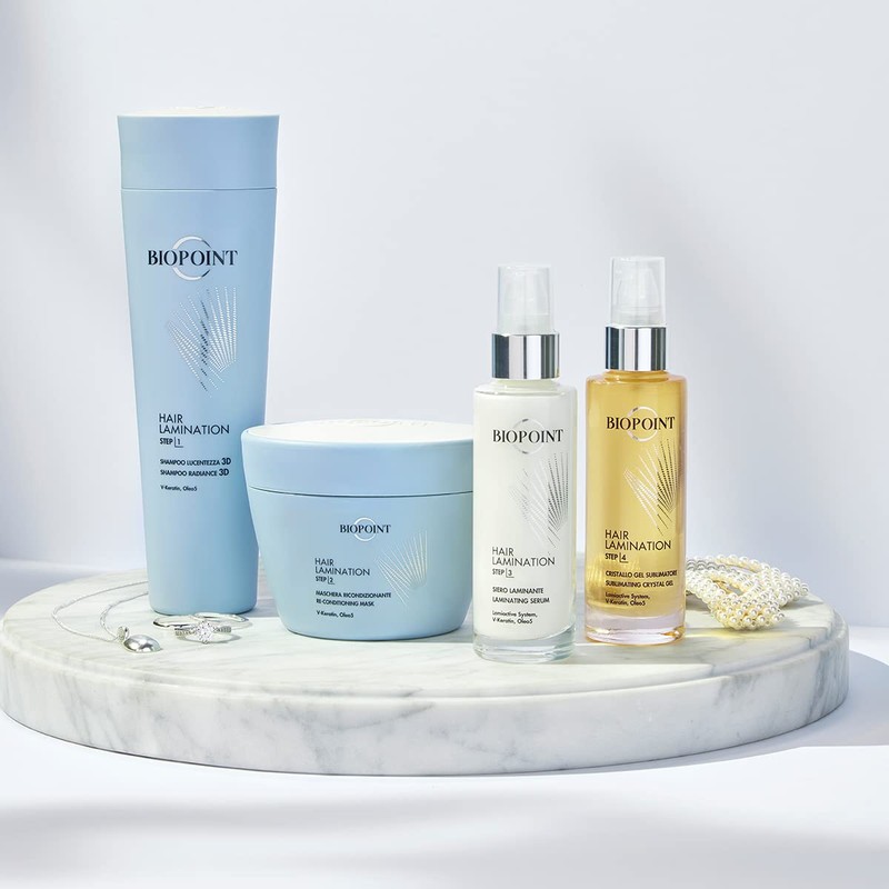Biopoint Hair Lamination Serum for Damaged and Damaged Hair, Repairs