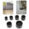 Furniture Chair Leg Caps: Anti-Scratch & Noise Reduction Cover 16mm SE00531 100ea